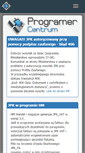 Mobile Screenshot of programer.pl